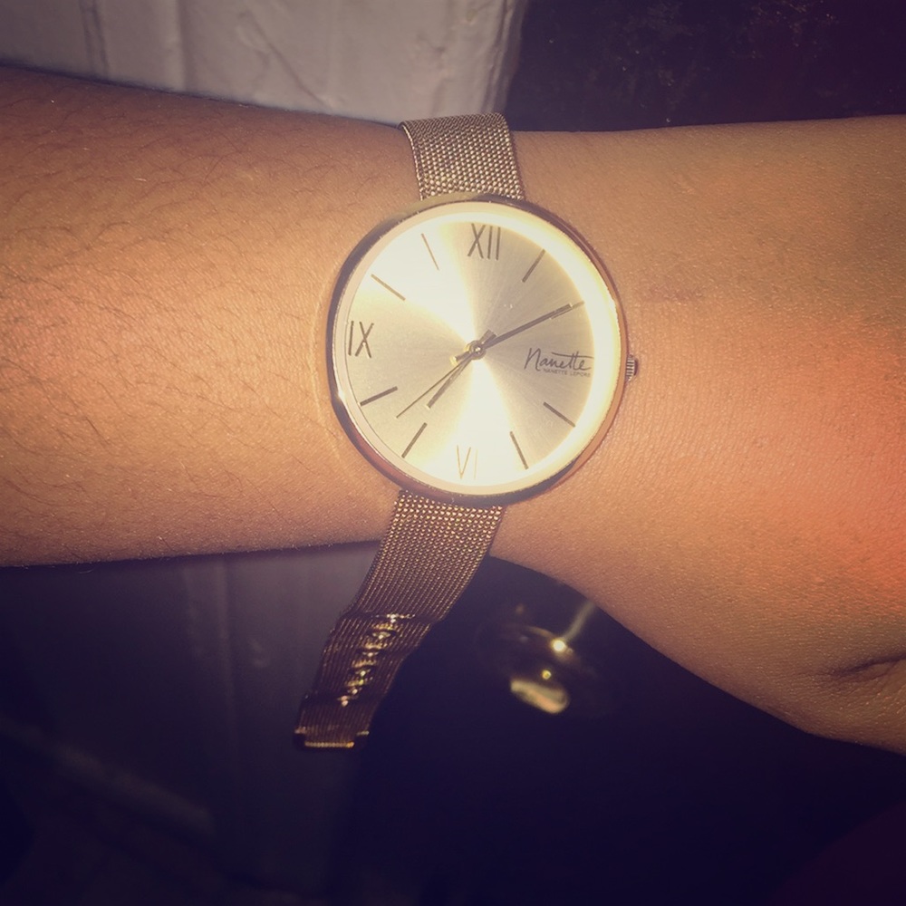 Gold Nanette Watch